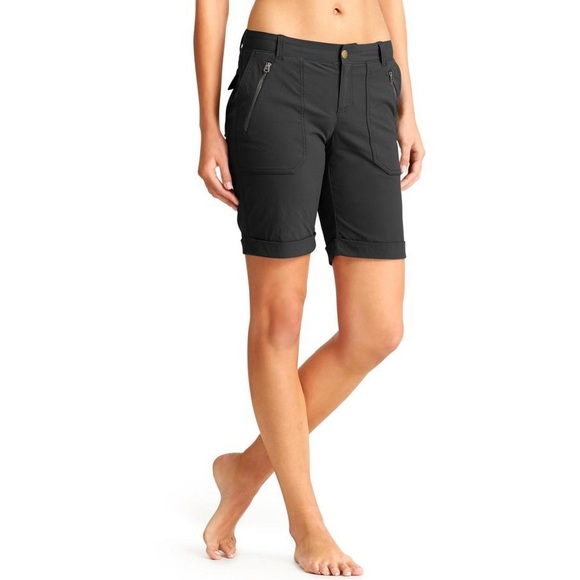 Athleta Black Trekkie Bermuda Hiking 